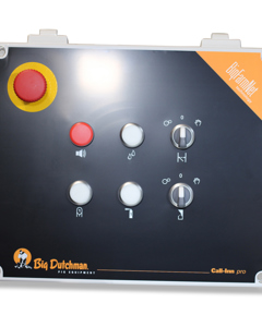 Deckel m/Frontpanel f/Stationsbedienung Call-Inn pro